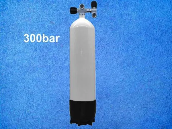 tauchflasche, pressluftflasche, stahlflasche, 300bar