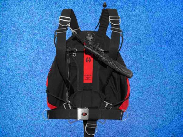 Hollis SMS Katana 2 Single Sidemount Jacket vorne