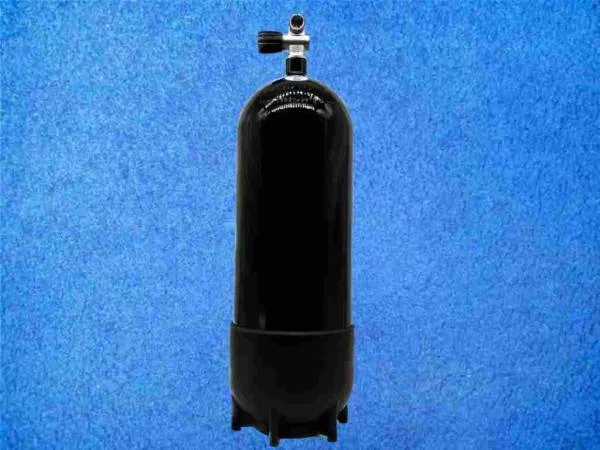 tauchflasche 15l schwarz monoventil