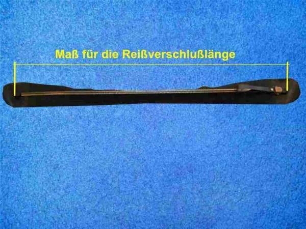 masse wasserdichter reissverschluss 89cm