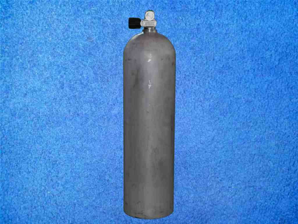 Tauchflasche 50 cuft Alu mit Monoventil links