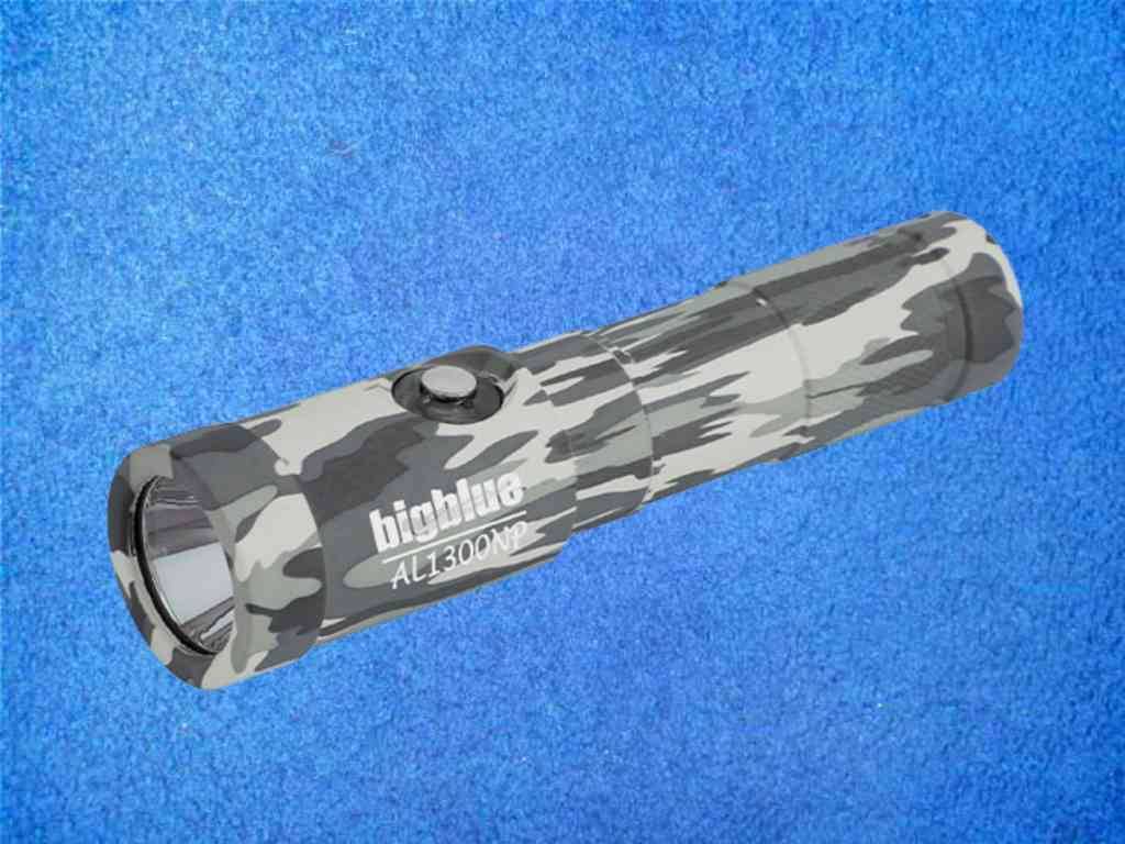 Bigblue AL1300N Camo Grau Tauchlampe