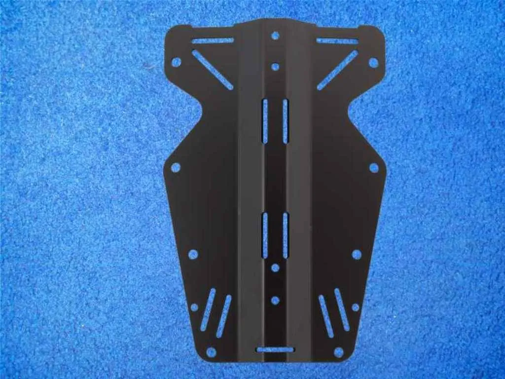 scubaforce black devil sceleton backplate