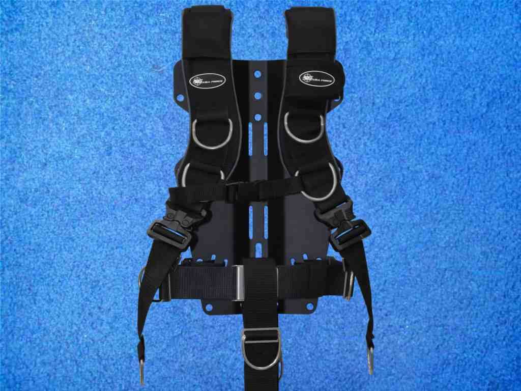 scubaforce CTX Harness mit Backplate