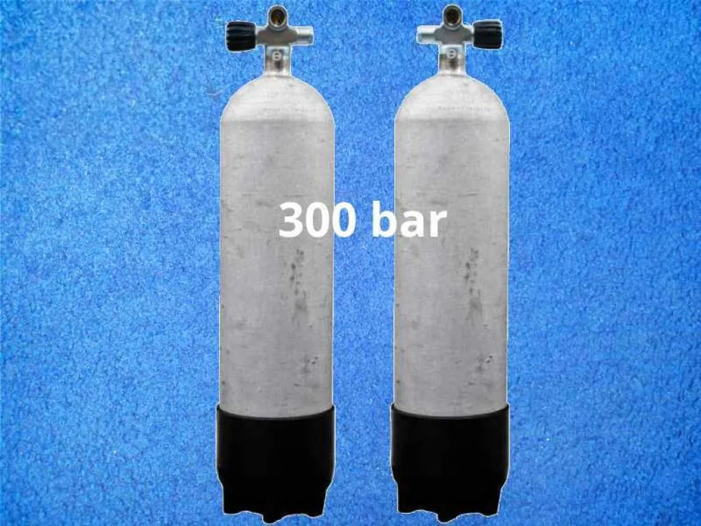 Faber, Tauchflasche, Pressluftflasche, Hot Dipped, 300bar,