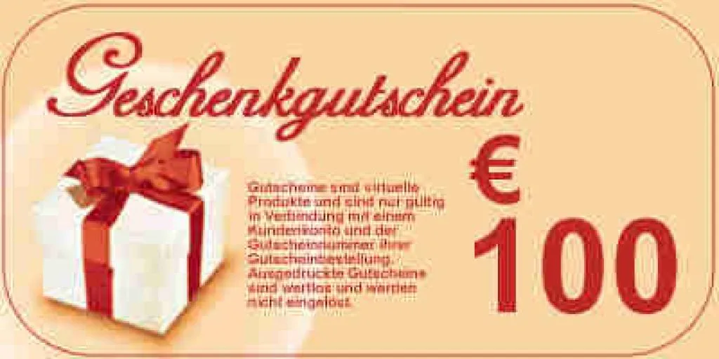 gutschein 100euro