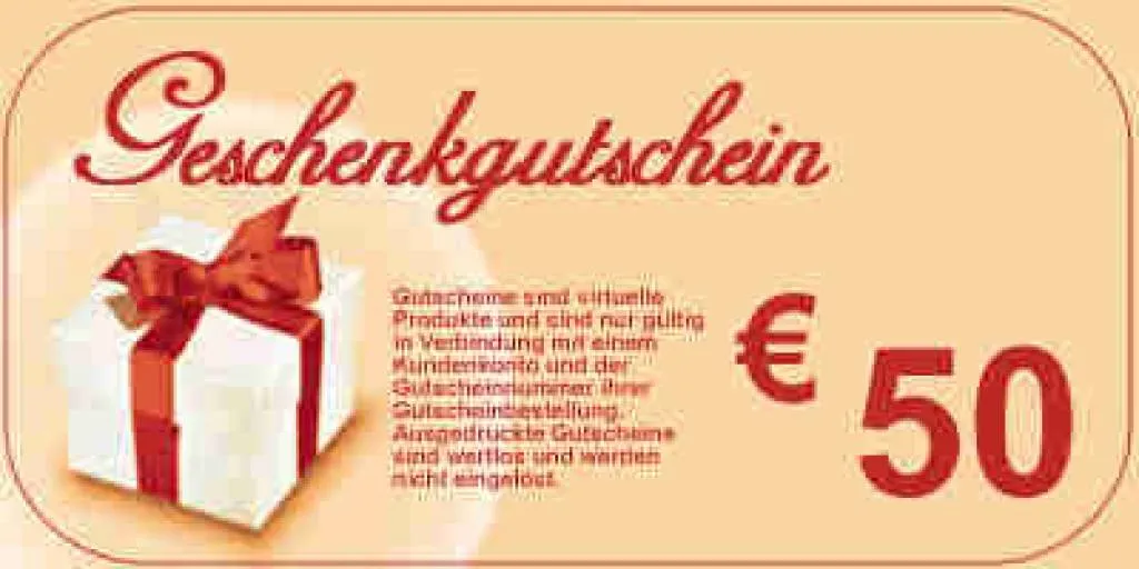 gutschein 50euro