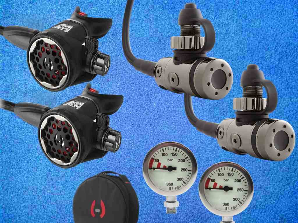 Hollis Atemregler 200LX mit DCX - Sidemount