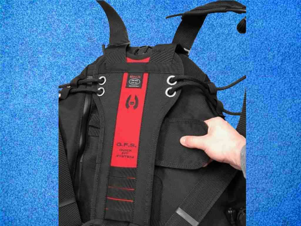 Hollis SMS Katana 2 Black - Sidemount Jacket QFS